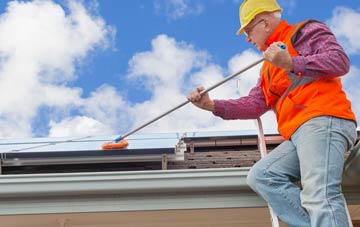 East Melbury soft wash roof cleaning